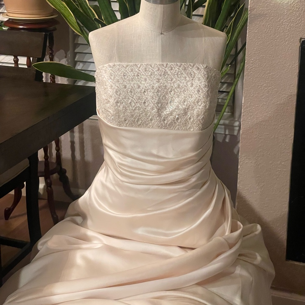 Elegant bridal gown by St. Tropez